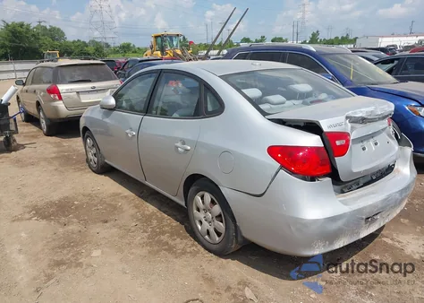 2007 Hyundai Elantra Gls/Limited/Se from USA, damaged, VIN KMHDU46D17U191191